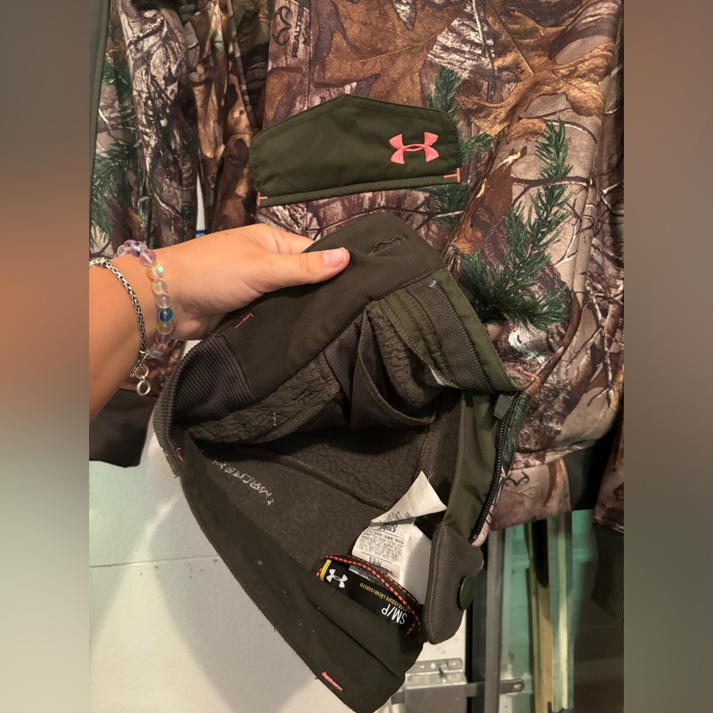 Under Armor Wool Lined Hunting Pants and Jacket
